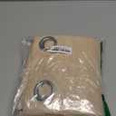 NICETOWN Bedroom Full Blackout Curtain Panel for Shack, Super Thick Insulated Window Cover, Complete Blackout Drapery with Black Liner for Small Window(Biscotti Beige, 1 PC, 37 by 63-inch)