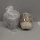 10 oz Round Disposable salad bowls with lids, Sugarcane Fiber Paper Bowls take away food containers Plant Fibers Freezer Safe 50 Pack