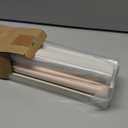 Joydeco No Drill Zebra Blinds for Windows, Cordless Day & Night Dual Sheer Roller Shades, Easy Installation, Free-Stop Light Filtering Privacy Blinds for Home(Beige,35" W x 75" H,Old Version)