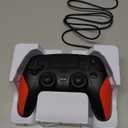 Kamylorus Wireless Controller for PS-5, Gaming Controller for PC with Hall Effect, Programmable/Remap/Turbo, 3.5Mm Audio Jack, Dual Vibration, 6-Axis Motion Control Gamepad with Speaker (Black)