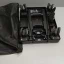 Folding Hand Truck Lightweight Hand Truck Dolly Foldable, Luggage cart with 4 Rotate Wheels, Utility Cart with Adjustable Handle, Collapsible Dolly for Moving