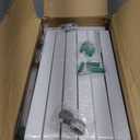 12 Inch 6PK Square LED Flush Mount Ceiling Light, 24W, 2500LM, 3000K/4000K/6000K CCT Selectable, LED Flat Panel Low Profile Ceiling Light Fitures for Hallway, Kitchen, Bedroom, Laundry Room (White)