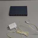 TP-Link 8 Port Gigabit Ethernet Network Switch - Ethernet Splitter | Plug & Play | Fanless | Sturdy Metal w/ Shielded Ports | Traffic Optimization | Unmanaged | Lifetime Protection (TL-SG108)