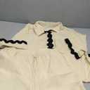 Danedvi Womens 2 Piece Outfits Beach Vacation Summer Short Sleeve Button Down Shirts and Shorts Lounge Sets XL