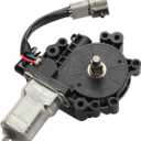 Window Lift Motor Front Left Driver Side | for 2004-2014 Nissan Titan, 2004 Nissan Pathfinder Armada, 2005-2014 Nissan Armada, 2004-2011 Infiniti QX56 | Replace # 80731-ZT01A 80731-9FJ0A