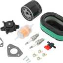 16-853-19S Carburetor Replacement For Kohler KT725 KT730 KT735 KT740 KT745, Include Air Filter, Fuel Pump, Oil Filter parts, Replace 32-853-67-S, 32-853-63S