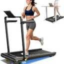 YPOO Walking Pad with 14% Incline Under Desk Treadmill for Home & Office