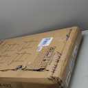 TV Trays Table Set of 4 Portable Folding TV Tray Table TV Dinner Tray with Sturdy MDF, Small Folding Tables with Phone & Tablet Slot, No Assembly Required, 15 x 18.9 x 25.6 in (Sea Blue Marble, 4Pcs)