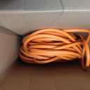 SPECILITE Garden Water Hose 200 ft x 5/8 in Heavy Duty, Flexible and Lightweight, Burst 600 psi, Kink-less Hybrid Rubber Pipe for Backyard, 3/4'' Brass Fittings, Orange