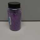 Purple Chunky Glitter, 14.11oz/400g Craft Glitter Powder for Epoxy Tumblers, Hair Face Body Eye Nail Art Festival, DIY Party Decorations
