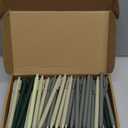 Crtiin 100 Pcs Gel Pens Bulk, 0.5mm Fine Point Black Ink Pens, Retractable Smooth Writing Quick Dry, Colored Aesthetic for School Office Journaling Teacher Appreciation Mother Day Gift (Green Series)