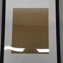 Black 12x14 Frame Wood Made to Display Print or Poster Measuring with White Photo Mat