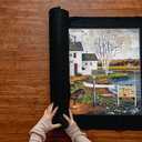 Buffalo Games - Roll-Up Puzzle Mat - Puzzle Saver and Assembly Accessory - Felt Mat - Fits up to 1500 Piece Puzzle - Black