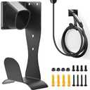 LZSTEC for Tesla Charger Holder Wall-Aligned Mount Space-Saving, NACS Charger Cable Holder Organizer for Tesla Model 3/Y/X/S & NACS Chargers