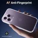 2 x SMARTDEVIL for iPhone 14 Pro Max Case Clear, Anti-Yellowing & Smooth Touch, Military-Grade Protection, Shockproof Transparent Protection, Phone Case for iPhone 14 Pro Max 6.7'', Clear