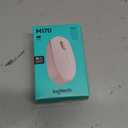 Logitech M170 Wireless Mouse for PC, Mac, Laptop, 2.4 GHz with USB Mini Receiver, Optical Tracking, 12-Months Battery Life, Ambidextrous - Rose
