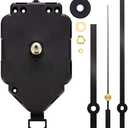 Gejoy Pendulum Clock Mechanism Replacement Kit Replacement Long Shaft Quartz Clock Hands Movement Mechanism for DIY