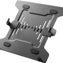 Mount Plus MP-NBH-2 Laptop Tray for Monitor Arms and Stands - Fits 75 x 75 and 100 x 100 mm VESA Mount Holes - Fully Secures Laptop