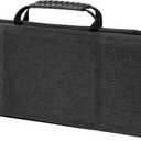 Geekria 96% Keyboard and Mouse Combo Hard Shell Case, Compatible with Keychron V5 Max/Q5 Pro, Aula F99, RK Royal KLUDGE S98, RedThunder K95, 100 Keys Keyboard Travel Carrying Bag (Dark Gray), 15.7 x 6.5 x 1.7 inches