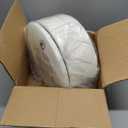 Adjustable Ottoman Stool White Vanity Stool Vanity Chair for Makeup Room Stool Chair for Vanity Stool with Storage Makeup Stools with Storage Swivel Makeup Chair for Bathroom Faux Leather