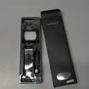 Fullmosa Band Compatible with Apple Watch 44mm 45mm 42mm, Stainless Steel iWatch Band for Apple Watch Se 2 Series 9/8/7/6/5/4/3/2/1(Black, 42mm/44mm/45mm)