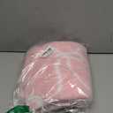 Pink Bow Baby Blanket for Girls Coquette Baby Receiving Blankets Lightweight Throw for Bed Sofa Couch Chair Cute Home Decorations for Nursery, 30 x 40 Inch