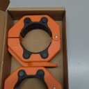 Quick Release Barbell Collars - Slim Design, Non-Slip Secure, High-Strength Durable, Magnetic Convenience - Fits 2-Inch Olympic Bars