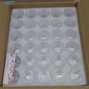 Mfacoy 30 Pack Shot Glasses Set with Heavy Base, 1.6 oz Clear Shot Glasses Bulk, Small Whiskey Shot Glass for Vodka, Whiskey, Tequila, Espressos, Spirits & Liquors, Clear Glass
