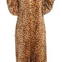 Adult Onesie Pajamas Animal One Piece Costume Halloween Cosplay for Women Men (L)