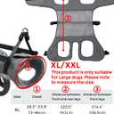 Adjustable Large Dog Wheelchair for Back Legs, Upgraded Wheel, Disabled Pets, Leg Brace, Mobility Aid for Large Pets, Hind Limb Rehabilitation, Older, Disabled (XXL(Chest 32.7-37.8in))