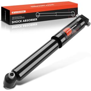 A-Premium Heavy Duty Rear Shock Absorber Compatible with International 9000 Series, LoneStar, TerraStar, ProStar [w/ 40k lb Rear Air Suspension]; Replaces 3573265C1 3586883C1 3620395C1