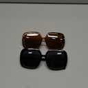livho Trendy Polarized Square Aviator Sunglasses Women Men Square Eyewear Frame, Retro Sun Glasses for Women Men 2025 Shades