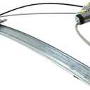 JC Whitney Window Regulator Rear, Passenger Side Compatible with Jeep Liberty 2002-2006 RH, Power, w/Motor, Ball Stud Style, w/Spring Clip, To 11-10-05 JJ491707