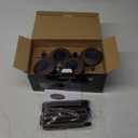 BEAU JARDIN 8 Pack Solar Pathway Lights Stainless Steel Outdoor Solar Powered Waterproof Glass High Lumen for Garden Landscape Path Yard Walkway Driveway White Color Changing Bronze