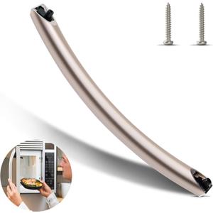 DE94-04309A DE94-04309B Microwave Door Handle with 2 ScrewsFit for Samsung ME21R7051SS ME21R7041WS ME17R7021ES ME19R7041FSME Series 