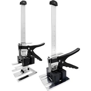 Greywolf Labor Saving Arm Jack 2 Pack, 15.5 Inch Manual Jack Tool, Multi-Function Furniture Lift, Bearing 440 lbs Lift 6.7 Inch, for Cabinet and Wall Tile Height Adjuster Handheld Tool