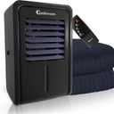 Adamson B10 Navy Blue Bed Cooling System - Twin 75 L x 39 W - 100% Cotton Mattress Cooling Bed Pad for Night Sweats - Water Bed Cooler - Ideal for Hot Sleepers - 5-Year Assurance