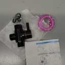 Brass Shower Arm Diverter Valve for Hand Held Showerhead and Fixed Spray Head,G 1/2 3-Way Bathroom Universal Shower System Replacement Part (Oil-Rubbed Bronze)