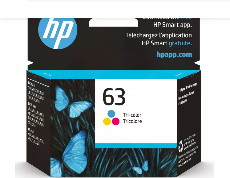 HP 63 Ink Cartridge Series