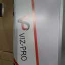 VIZ-PRO Magnetic Dry Erase Board, 36 X 24 Inches, Silver Aluminium Frame