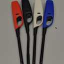 4 Pack Lighter Refillable Butane Lighters, Flexi-Wand Long Lighters for Candle Camping Fireplace Party BBQ Grill(Fuel Not Included)