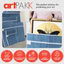 Art Bags (AP03-28" x 36 1/2") - Strong Shock-Absorbent Reusable Non-Toxic Waterproof Acid-Free Lining - Long-Term Art Storage + Shipping + Protection Solution
