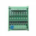 8-Channel PLC Amplifier Circuit Board, PLC Amplifier Circuit Board DC 3.3V/DC 5V Optocoupler Isolated Module