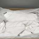 Serta Down Illusion Soft Hypoallergenic Soft/Medium Bed Pillows for Side, Stomach or Back Sleepers (2 Pack), Queen, White