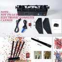 4HEAD Electric Confetti Launcher Confetti Shooter with Wireless Remote for DJ Party Nightclub Wedding Stage Concert Event Show
