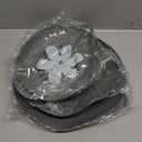 3pcs Silicone Lid Set, Microwave Splatter Cover, Reusable Heat Resistant Lids, Boil Safeguard, Spill Stopper, Multi-Function Kitchen Covers, Fridge Dishwasher Safe (Grey)