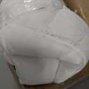 EASELAND Twin Size Mattress Pad Pillow Top Mattress Cover Quilted Fitted Cooling Protector Single Cotton Top 8-21" Deep Pocket (39x75 Inches, White)