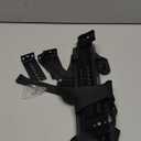 Under Desk Slide Out PC Mount with Anti-Scratch Sponge, Adjustable CPU Holder Bracket for Computer Tower (Black (Slide Access))