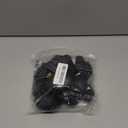 XSY&G Dog Boots,Waterproof Dog Shoes,Dog Booties with Reflective Rugged Anti-Slip Sole and Skid-Proof,Outdoor Dog Shoes for Medium to Large Dogs 4Pcs-Size5 (Size 5:2.7''x2.2'')(L*W) for 41-60 lbs, Black)