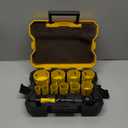 KATA Bi-Metal Hole Saw Kit, 18 Piece M42 Steel Hole Saw Set with 3/4"-2-1/2"(19-64mm) Saw Blades, Hole Saws Drill Bits Hole Cutter Kits with Storage Case, Holesaw Cutting for Thin Metal, Hard Wood